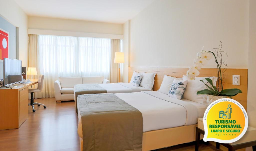 Suíte Standard Triplo – Pestana Curitiba