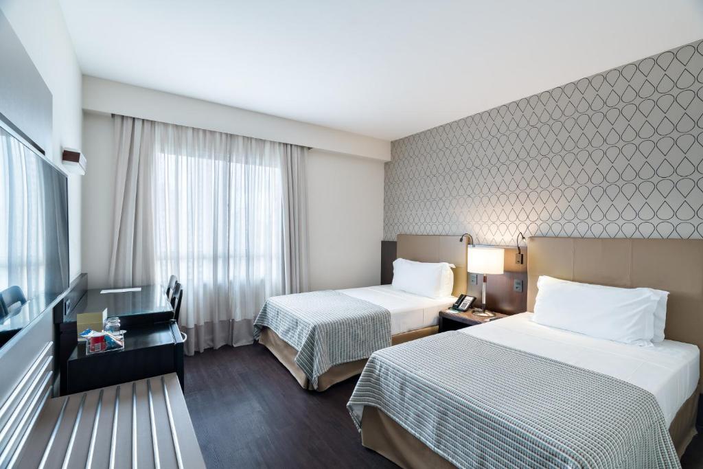 Apartamento Standard Duplo Solteiro – Bourbon Curitiba Hotel & Suites